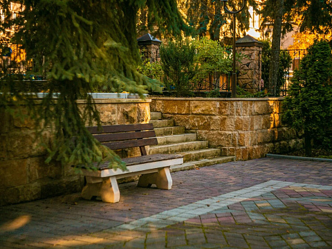 Санаторий «Радуга», Кисловодск. Территория